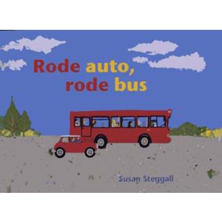 👉 Boek rode auto, bus - Susan Steggall (9053417664) 9789053417669