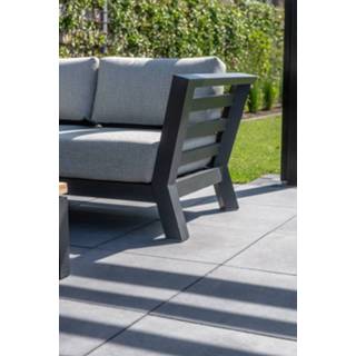 👉 Tuinbank antraciet aluminium 4SO Meteoro 2-zits links 8720087001685