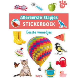 Stickerboek Allereerste stapjes 0 - woorden 2+ 9789403221861