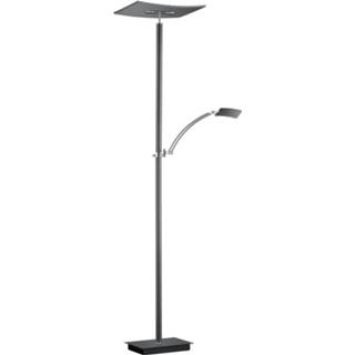 👉 Vloerlamp IJzer a+ B-Leuchten Modena LED vloerlamp, afstandsbediening