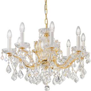 👉 Goud a++ helder KOLARZ Maria Louise luster, 24 kt, 8-lamps