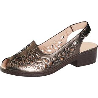 👉 Sandaal vrouwen bronskleur Sandaaltje Julietta 4055705900458