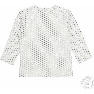 👉 Shirt lange mouw katoen meisjes 44 Off White wit Dirkje! - Maat Katoen/elasthan 8719975645759