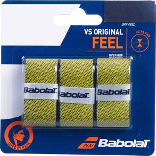 Verpakking One Size zwart Babolat VS Grip Original 3 Stuks 3324921839707