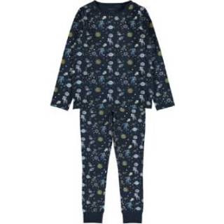 👉 Pyjama katoen mix babymode jongens blauw Name it Pyjama's 2-delig NKM NIGHT SET Dark Sapphire 5714927404920