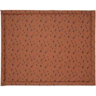 Polyester meisjes bruin kinderen Jollein Kinderboxenfolie Vlekkerlandse karamel 75 x 95 cm 8717329358874