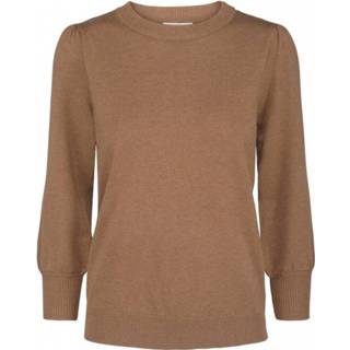 👉 Pullover XL vrouwen bruin Mersin knit