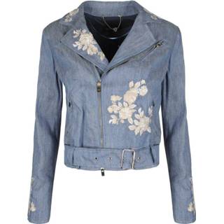 👉 Biker jacket vrouwen blauw 