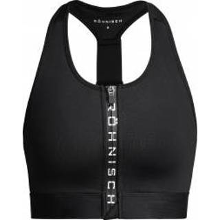 👉 Röhnisch - Women's Zippy Sportsbra - Sportbeha maat XXL, zwart
