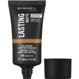 👉 Vrouwen Rimmel London Lasting Matte Foundation 30ml (Various Shades) - 407 Natural Caramel 3614228347716