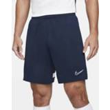 👉 Voetbalshort blauw male mannen Nike Dri-FIT Academy Knit voetbalshorts voor heren -
