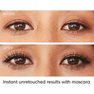 👉 Mascara zwart BareMinerals Strength & Length Serum-Infused - Black 8ml