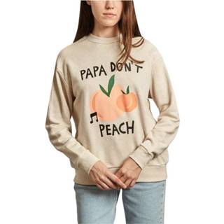 👉 Sweatshirt l vrouwen beige Papa Don't Peach