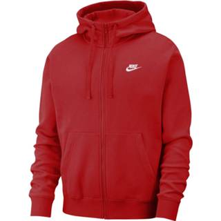 👉 Sportjas m XXL s XL rood mannen Nike Sportswear Club Heren