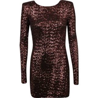 👉 Dress m vrouwen bruin Mini Brianna