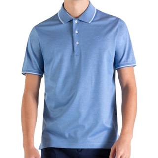 👉 Poloshirt male blauw Polo Shirt