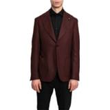 👉 Blazer XL male rood Single-Breasted