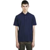 👉 Poloshirt male blauw Logo Polo Shirt