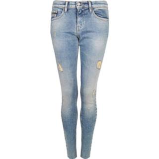 👉 Skinnyjeans vrouwen blauw 