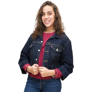 👉 M vrouwen blauw Denim Jacket