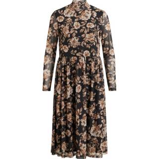 👉 Dress l vrouwen zwart Vilomasi Midi