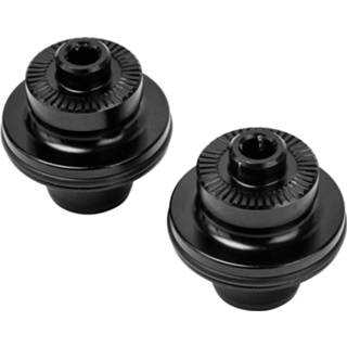 👉 Pair zwart Brand-X Front QR End Caps - Reserveonderdelen naven 5056389331186