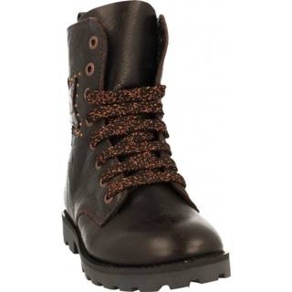 👉 Veterboots meisjes bruin vrouwen Shoesme