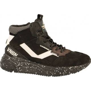 👉 Veterboots jongens male zwart Vingino Veterboot