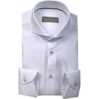 👉 Overhemd katoen overhemden male wit John Miller slim fit 2015000080929