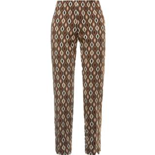 👉 Pantalon polyamide broeken vrouwen bruin Maliparmi 2015000103086 2015000103093 2015000103109