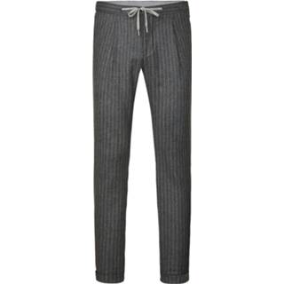 👉 Pantalon wol broeken male grijs Profuomo 8719064816763