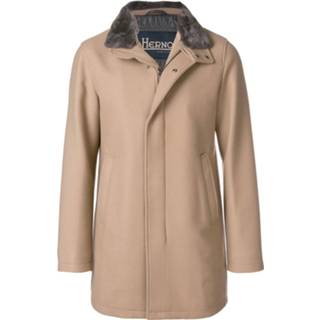 👉 Polyamide jassen male beige Herno Wollen coat 8058328654537 8058328654544
