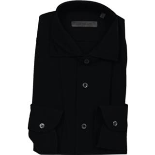 👉 Overhemd katoen male zwart Corneliani