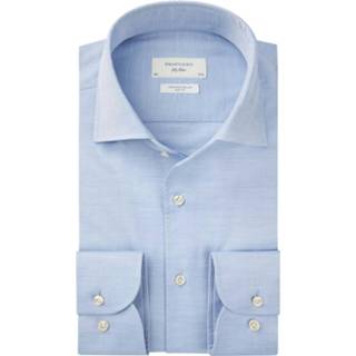 👉 Overhemd katoen overhemden male blauw Profuomo 8719064801400 8719064801431 8719064801455