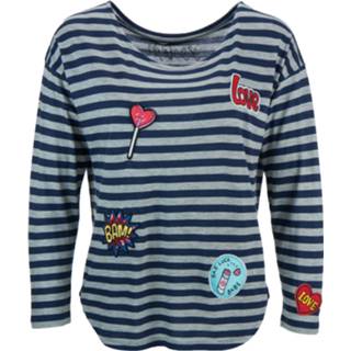 👉 Shirt katoen tops vrouwen blauw Princess Goes Hollywood