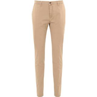 👉 Katoen broeken male beige Four.ten Chino