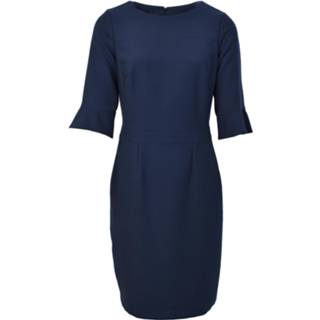 👉 Jurk polyester jurken vrouwen blauw Marc Aurel Eclipse 4055386495861