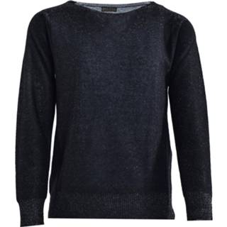 👉 Trui polyester l truien vrouwen zwart Maliparmi
