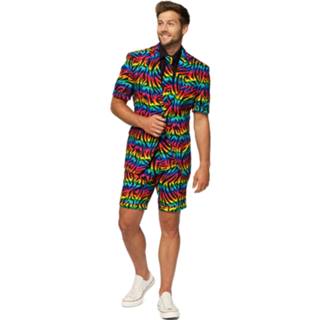 👉 Male print Opposuits Summer wild rainbow 8719874029353