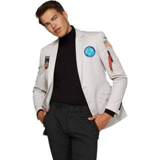 👉 Katoen mannen male print Opposuits Outer space astronaut 8719874021319