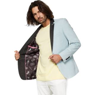 👉 Blauw denim mannen male print Opposuits Retro bolt frisky blue 8719874020664 8719874020589