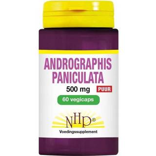 👉 NHP Andrographis paniculata 500 mg puur 60 vcaps 8718591426513