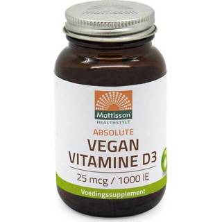 👉 Vitamine Mattisson Vegan D3 25 mcg/1000IE 120 vcaps 8720289190163