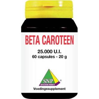 👉 SNP Beta caroteen 25000IU 60 capsules 8718591426438