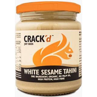 Tahin witte Crack'd Sesam pasta organic 250 gram 3800500577869