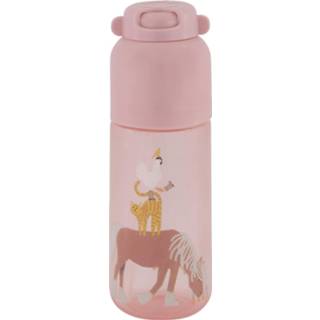 HEMA Waterfles Met Rietje 300ml Paard