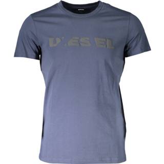 👉 Short sleeve katoen l male blauw Diesel Stxq t-diego 8055511051760