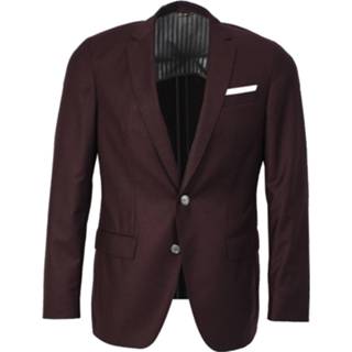 👉 Colbert viscose male rood Hugo Boss hartley 2015000026583