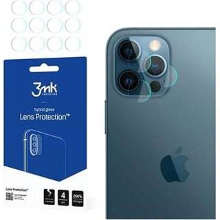👉 Cameralens 3MK Hybrid iPhone 12 Pro Camera Lens Glazen Protector - 4 St. 5903108323215
