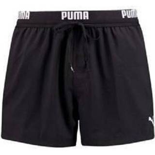 👉 Swimshort l mannen male zwart Puma Logo short lenght swim 2013004025458 2013004025465 2013004025472